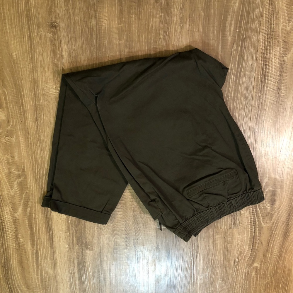 Lane Bryant Dark Green Boyfriend Pants